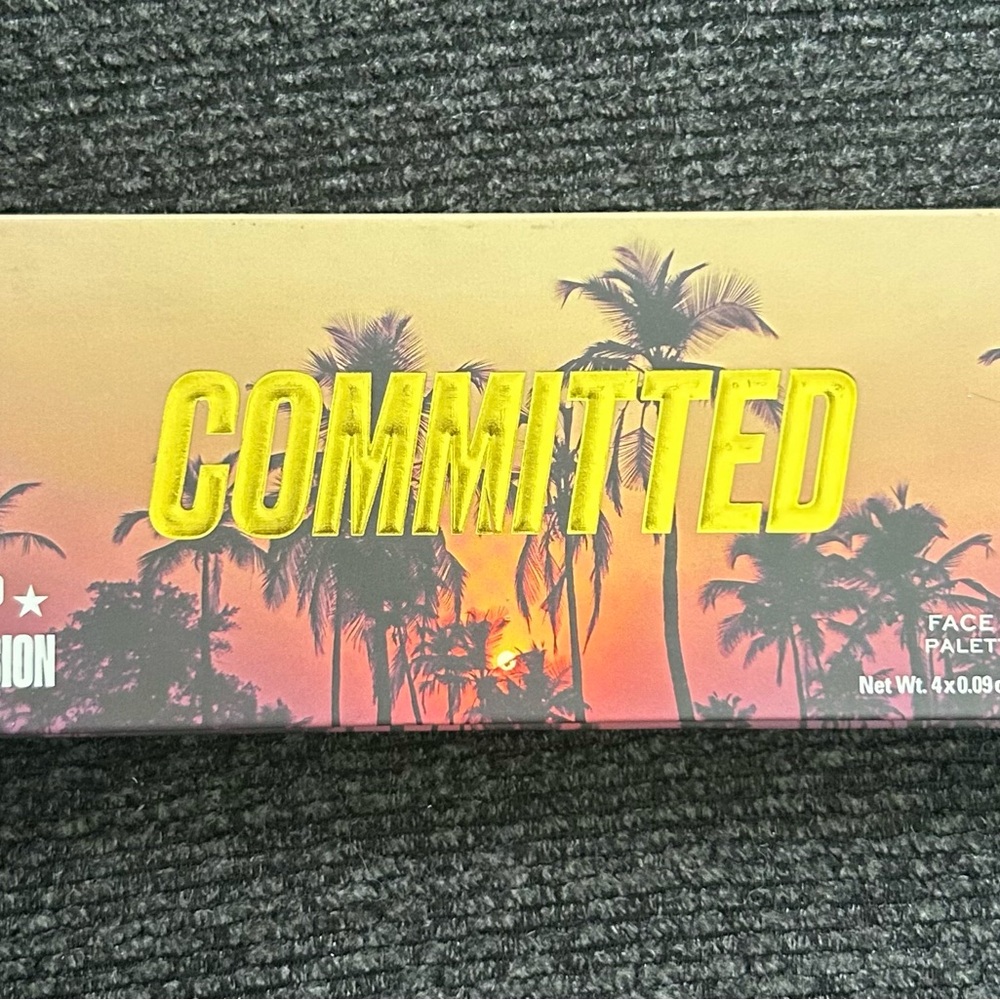 Committed Face Palette by Unknown Brand - Sunset Shades
